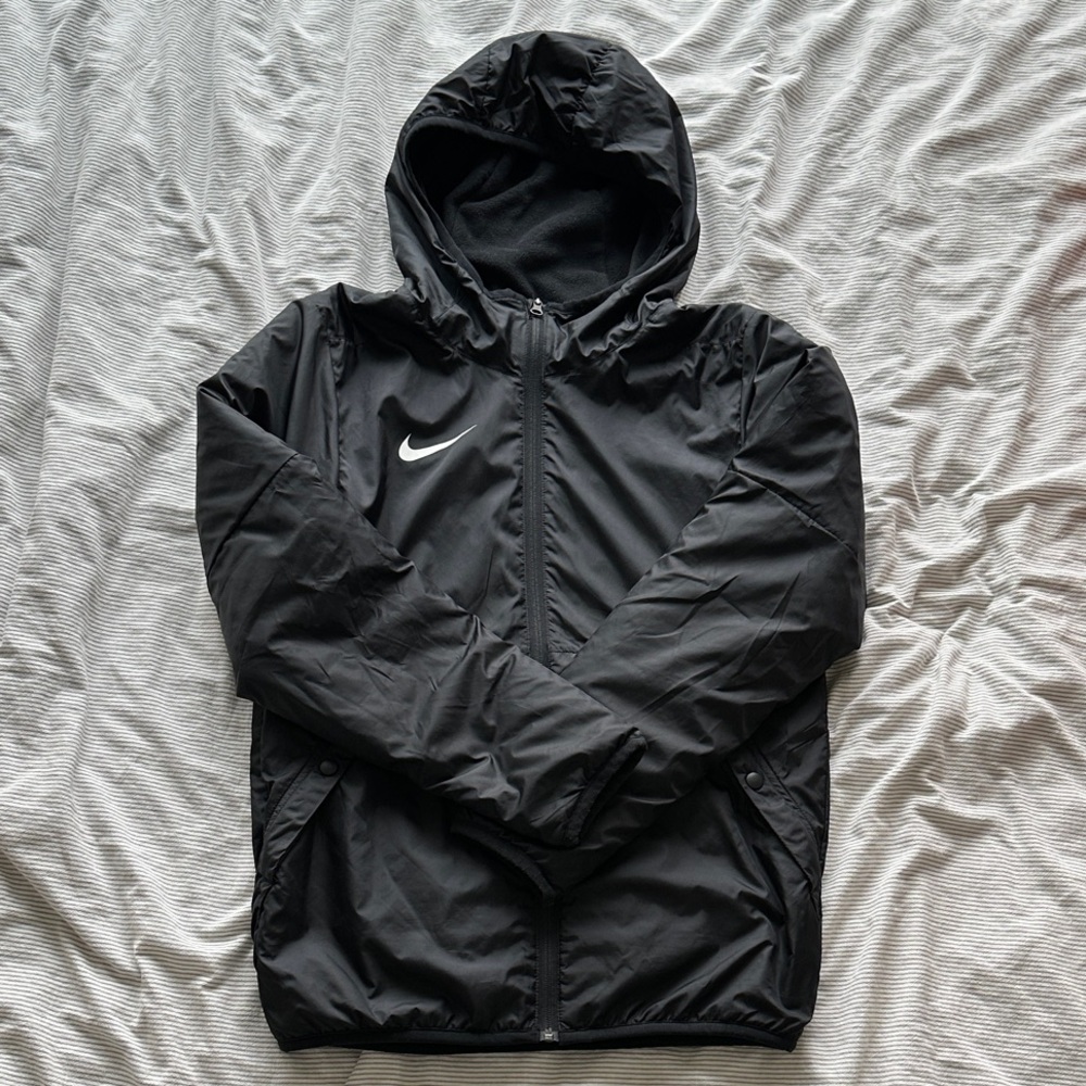 Nike Men's Black Windbreaker Jacket